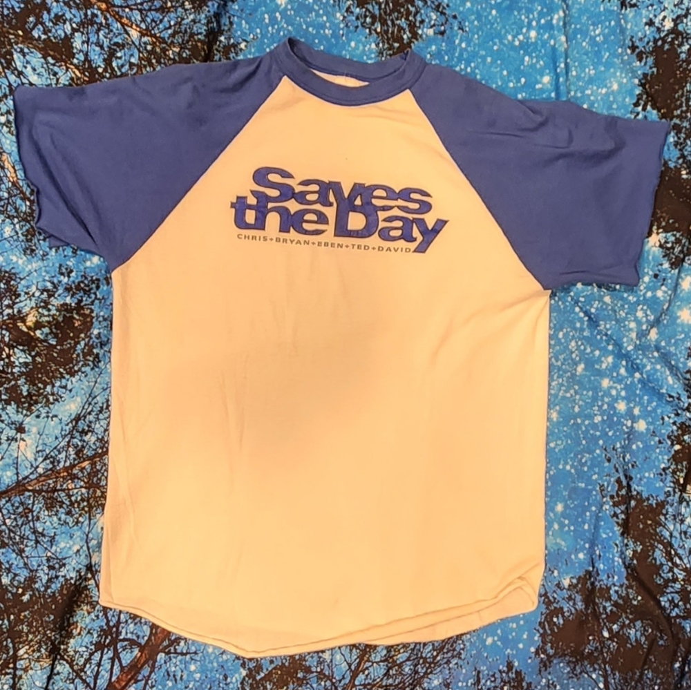 Saves the Day "through being cool" 1999 tour shirt